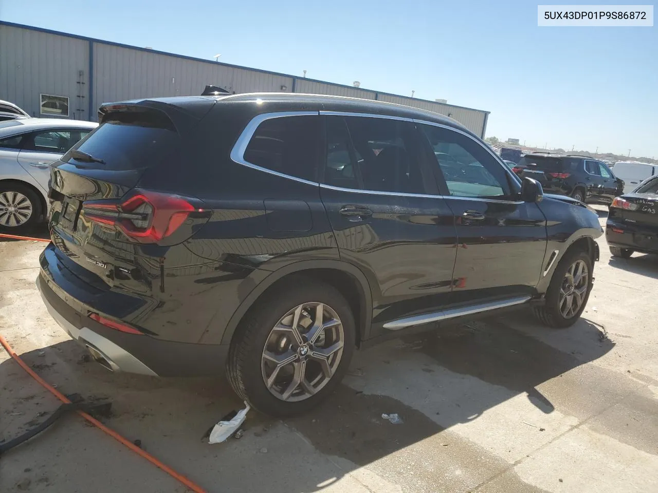 2023 BMW X3 Sdrive30I VIN: 5UX43DP01P9S86872 Lot: 70709534