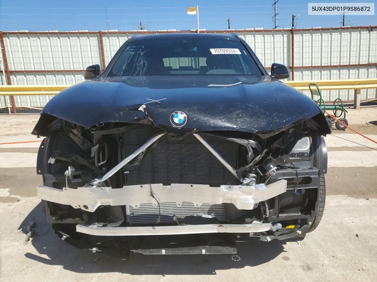 2023 BMW X3 Sdrive30I VIN: 5UX43DP01P9S86872 Lot: 70709534