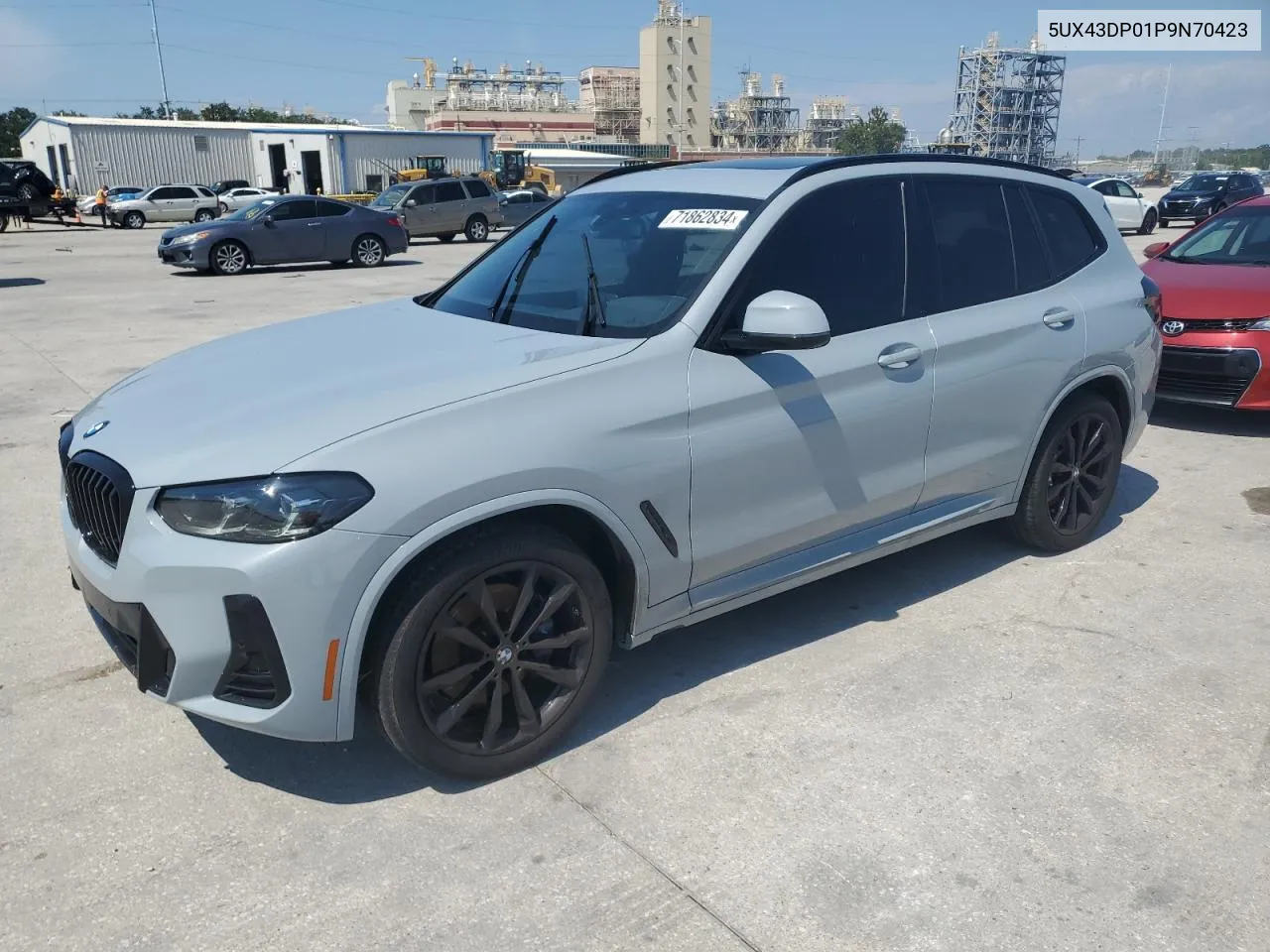 2023 BMW X3 Sdrive30I VIN: 5UX43DP01P9N70423 Lot: 71862834