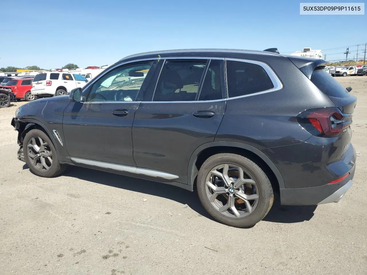 2023 BMW X3 xDrive30I VIN: 5UX53DP09P9P11615 Lot: 72087894