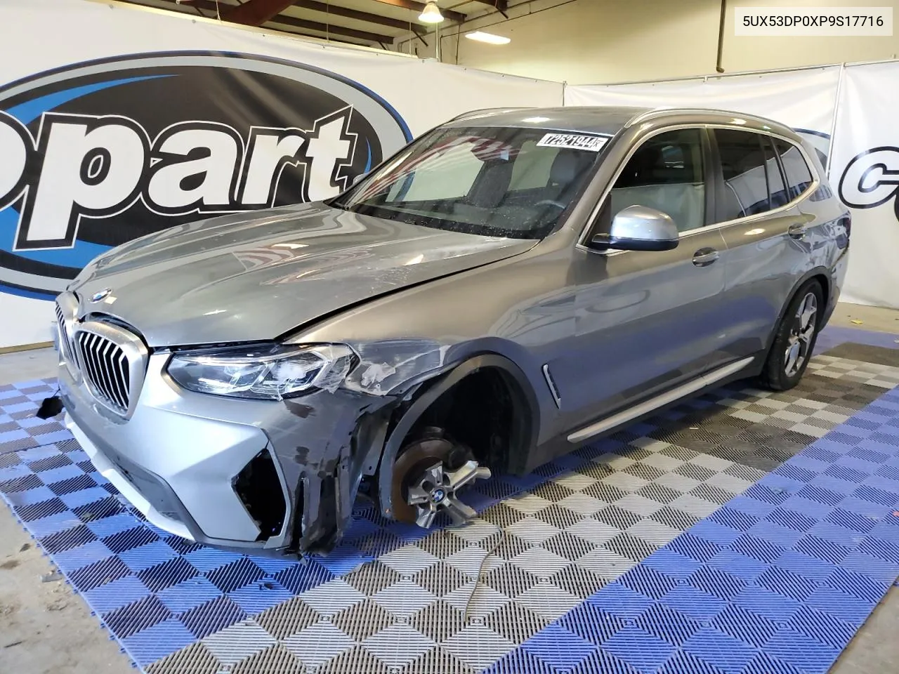 2023 BMW X3 xDrive30I VIN: 5UX53DP0XP9S17716 Lot: 72521944