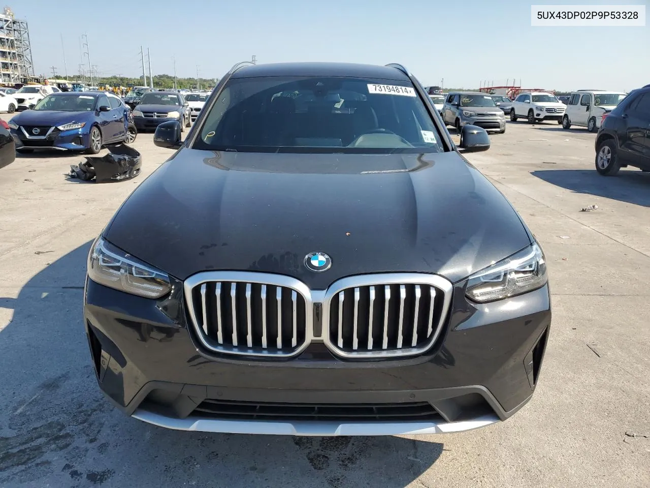 2023 BMW X3 Sdrive30I VIN: 5UX43DP02P9P53328 Lot: 73194814