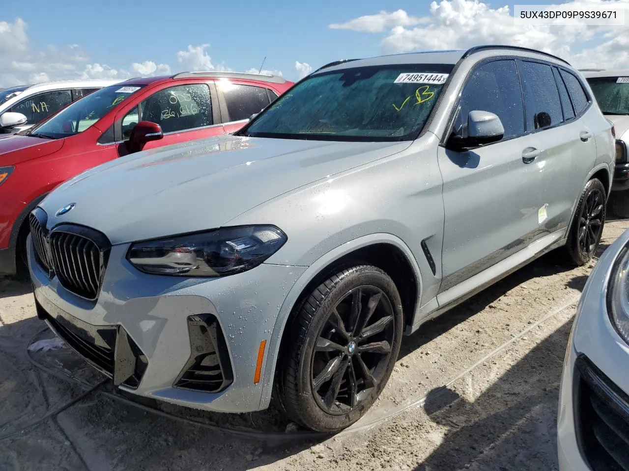 2023 BMW X3 Sdrive30I VIN: 5UX43DP09P9S39671 Lot: 74951444