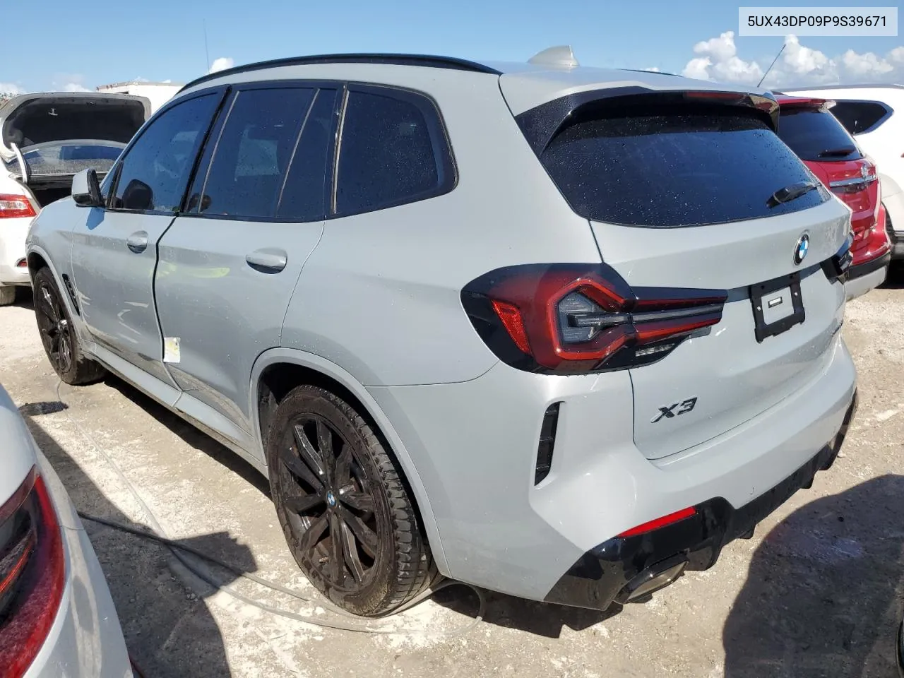 2023 BMW X3 Sdrive30I VIN: 5UX43DP09P9S39671 Lot: 74951444