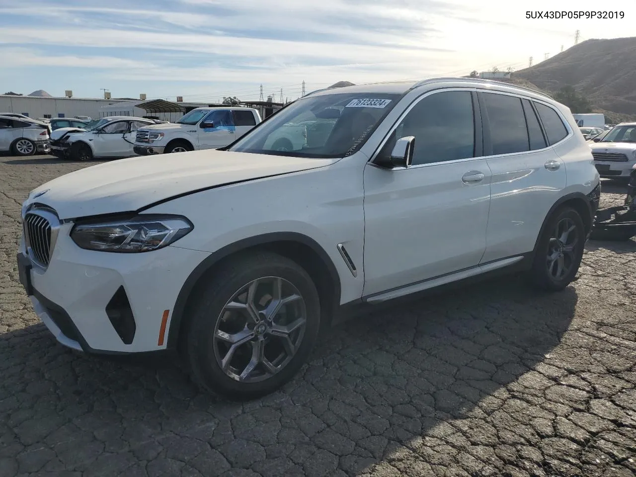 2023 BMW X3 Sdrive30I VIN: 5UX43DP05P9P32019 Lot: 76123324