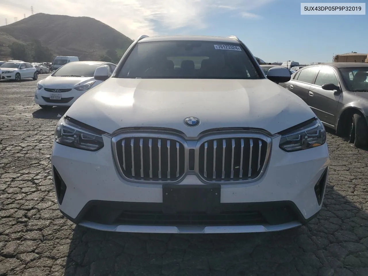 2023 BMW X3 Sdrive30I VIN: 5UX43DP05P9P32019 Lot: 76123324