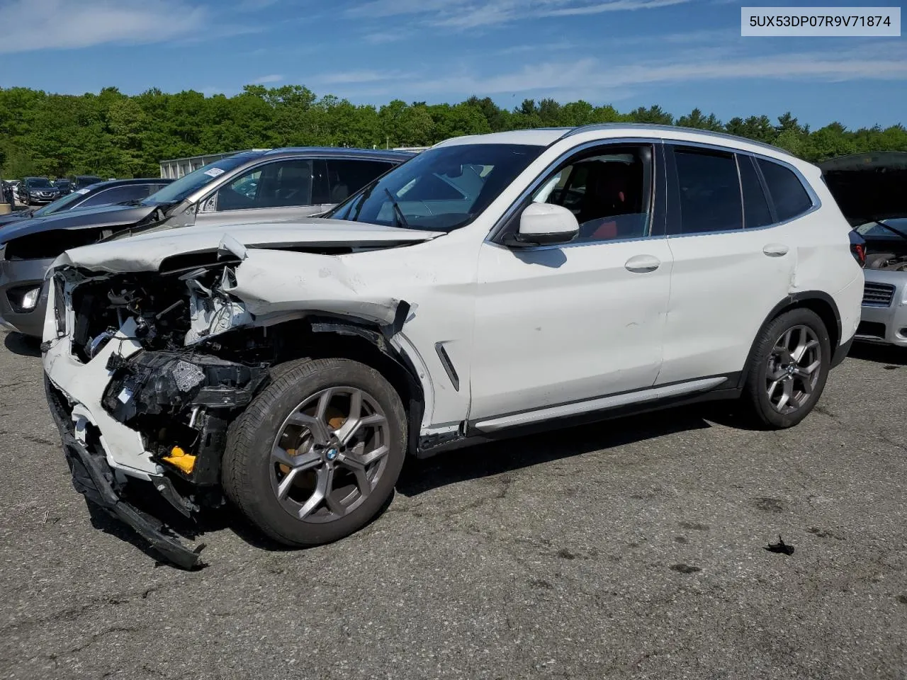 2024 BMW X3 xDrive30I VIN: 5UX53DP07R9V71874 Lot: 56378354