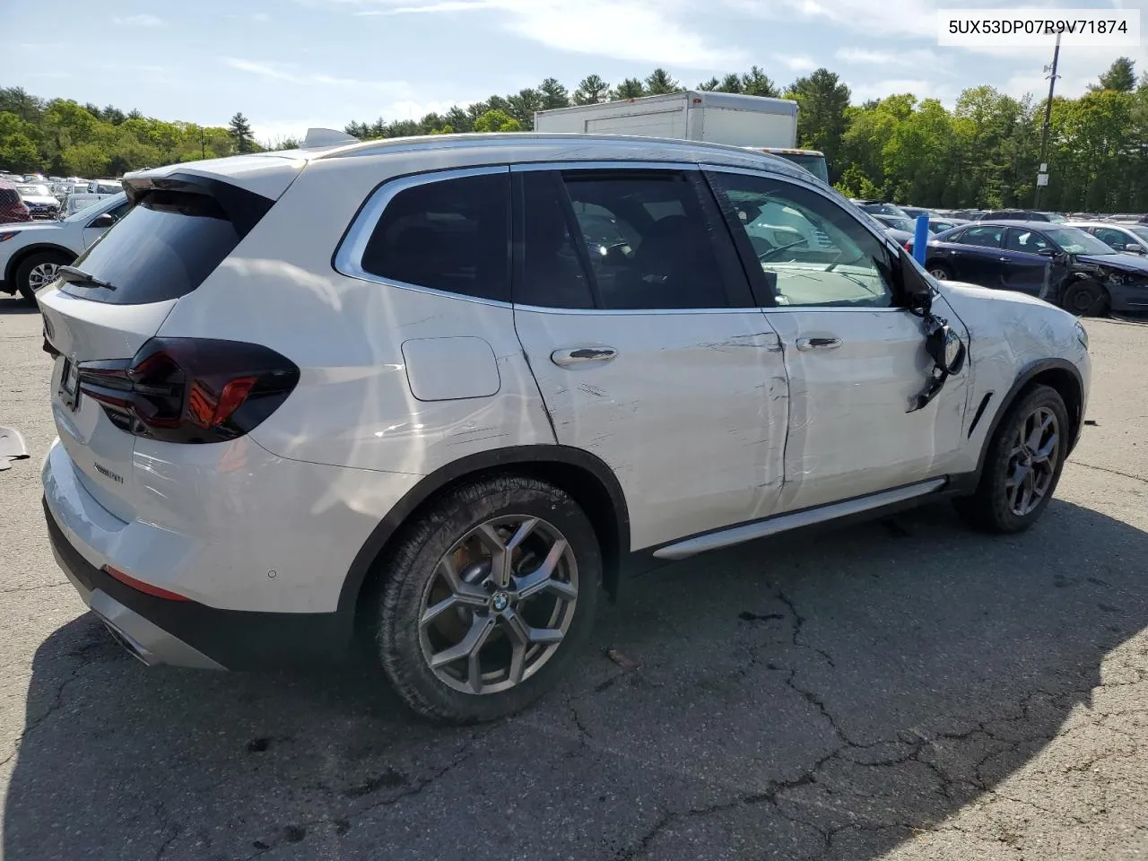 2024 BMW X3 xDrive30I VIN: 5UX53DP07R9V71874 Lot: 56378354