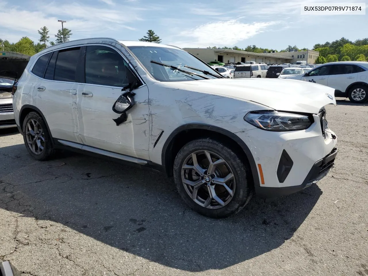 2024 BMW X3 xDrive30I VIN: 5UX53DP07R9V71874 Lot: 56378354