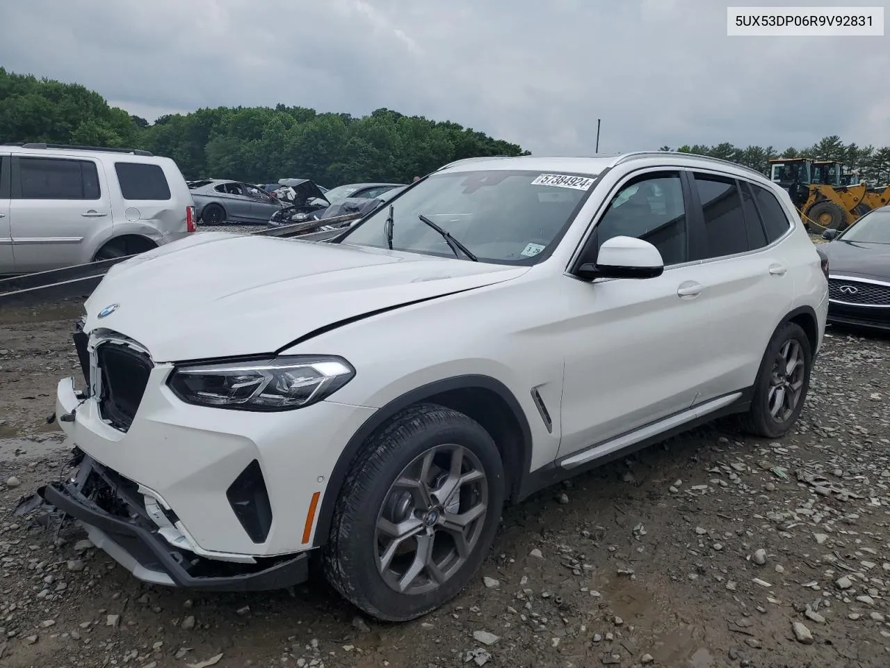 2024 BMW X3 xDrive30I VIN: 5UX53DP06R9V92831 Lot: 57384924