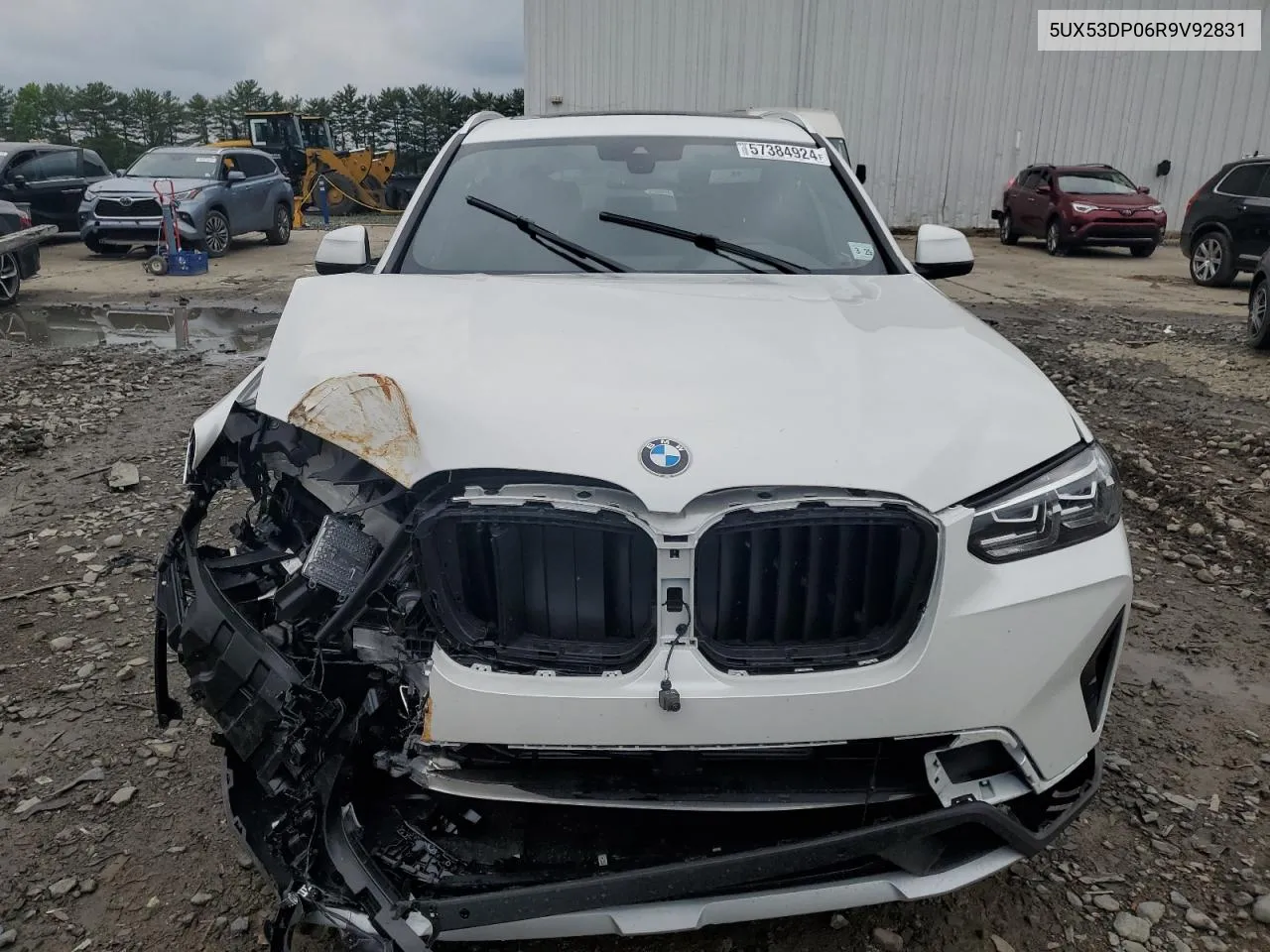 2024 BMW X3 xDrive30I VIN: 5UX53DP06R9V92831 Lot: 57384924