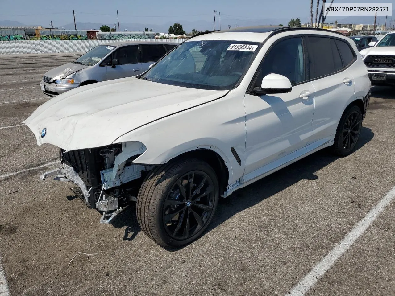 2024 BMW X3 Sdrive30I VIN: WBX47DP07RN282571 Lot: 61980844