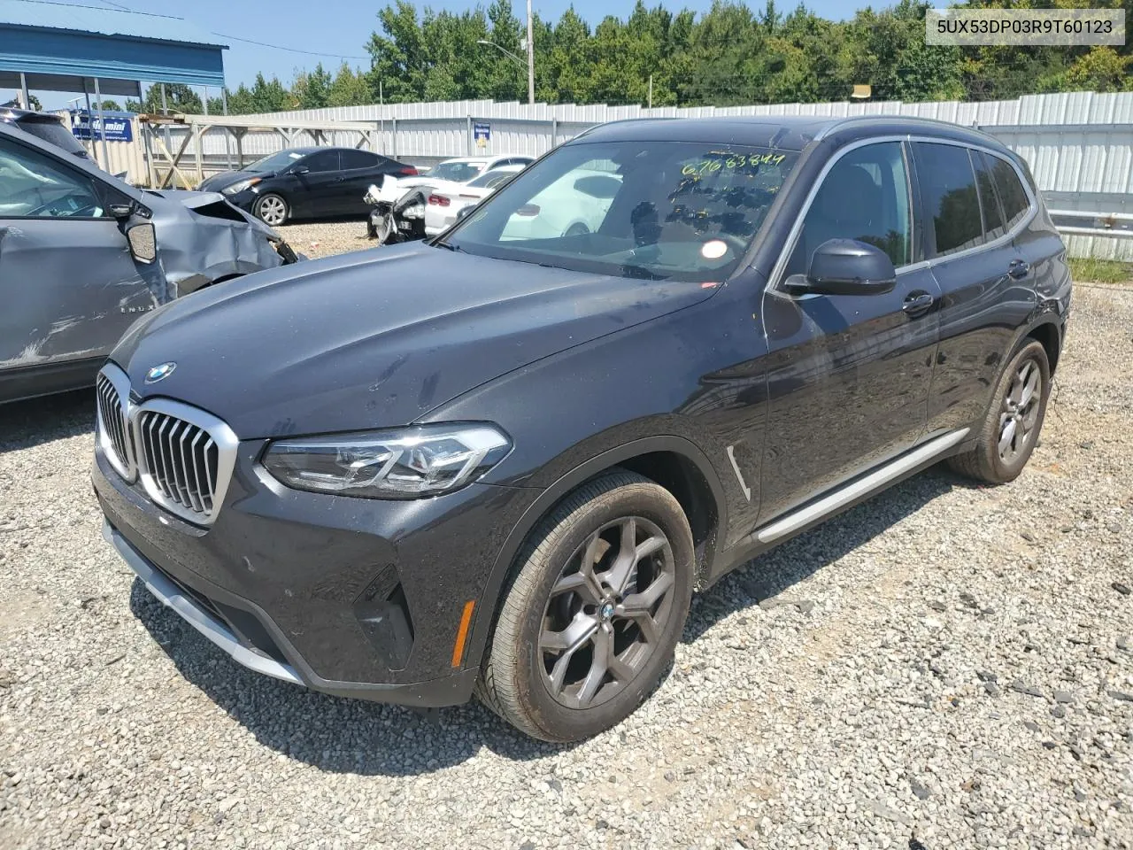 2024 BMW X3 xDrive30I VIN: 5UX53DP03R9T60123 Lot: 67683844