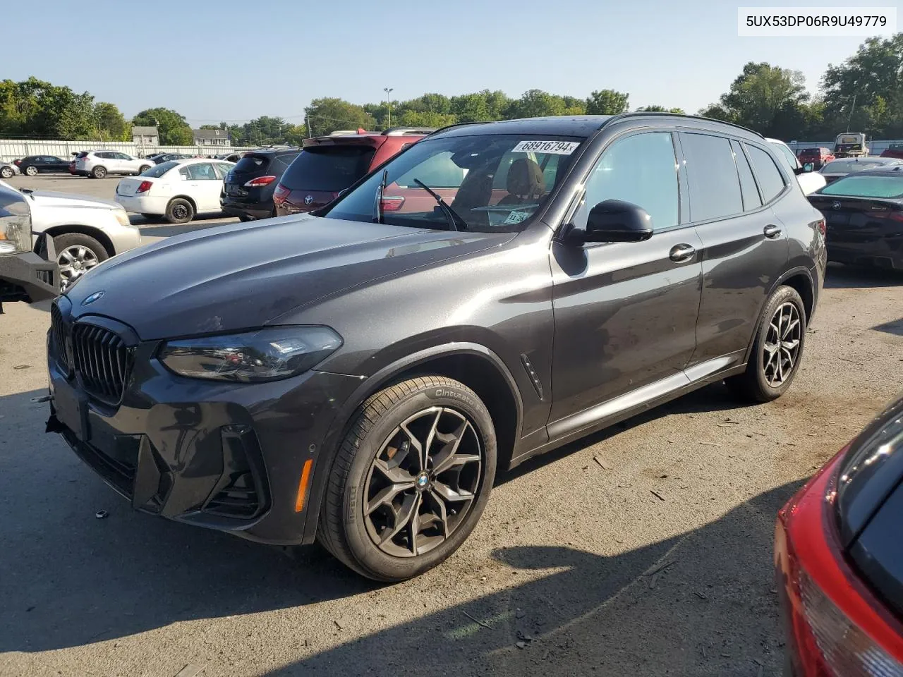 2024 BMW X3 xDrive30I VIN: 5UX53DP06R9U49779 Lot: 68916794