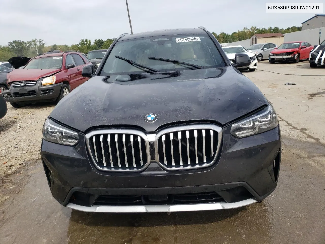 2024 BMW X3 xDrive30I VIN: 5UX53DP03R9W01291 Lot: 69768604