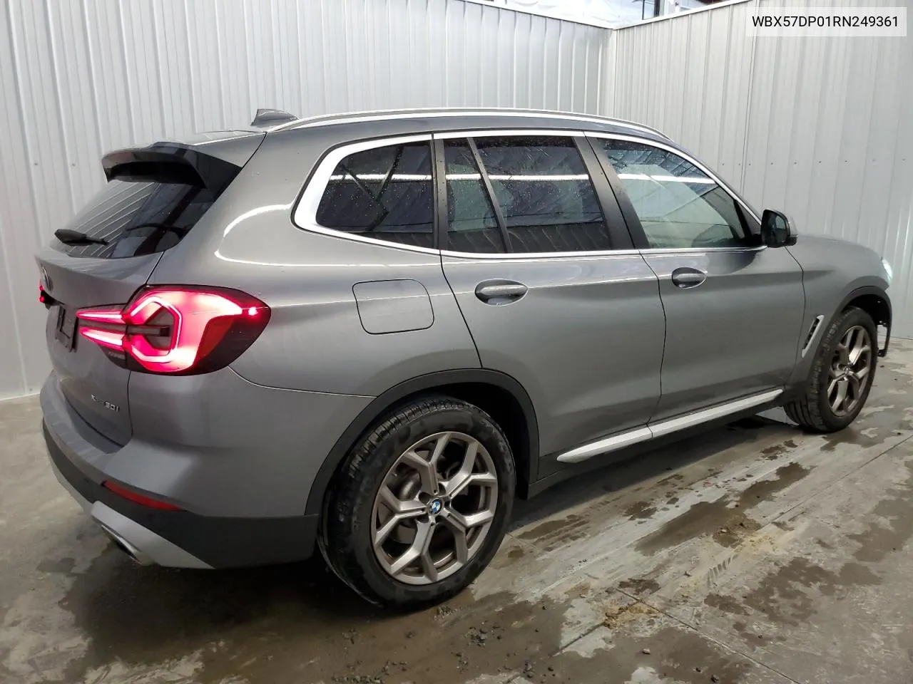 2024 BMW X3 xDrive30I VIN: WBX57DP01RN249361 Lot: 71224644