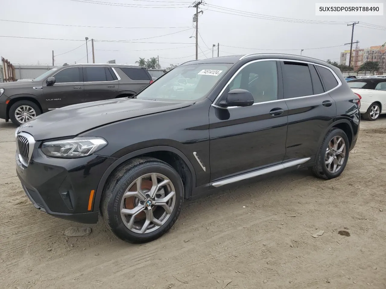 2024 BMW X3 xDrive30I VIN: 5UX53DP05R9T88490 Lot: 74514124