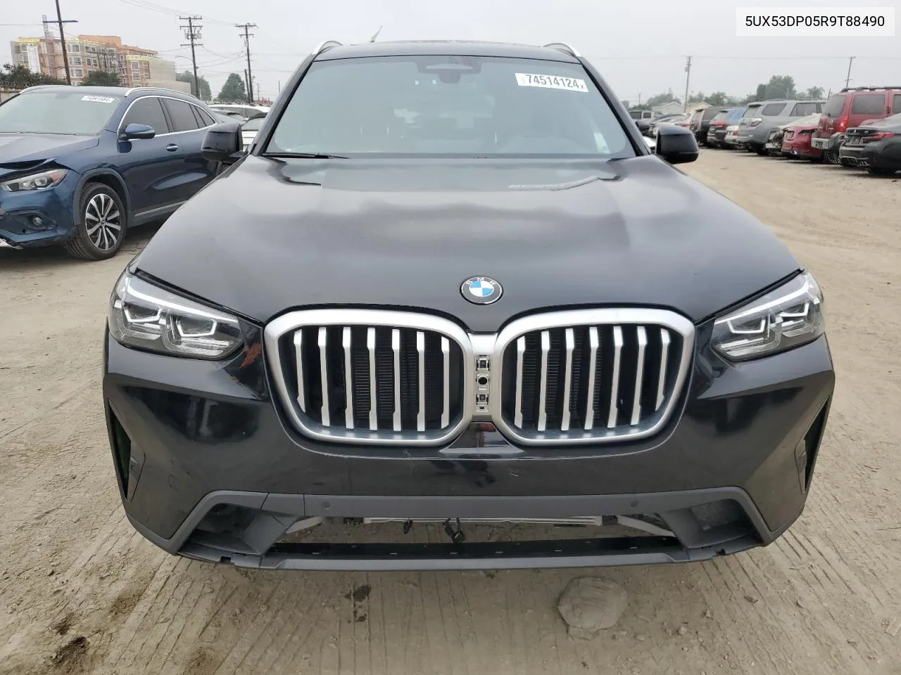 2024 BMW X3 xDrive30I VIN: 5UX53DP05R9T88490 Lot: 74514124