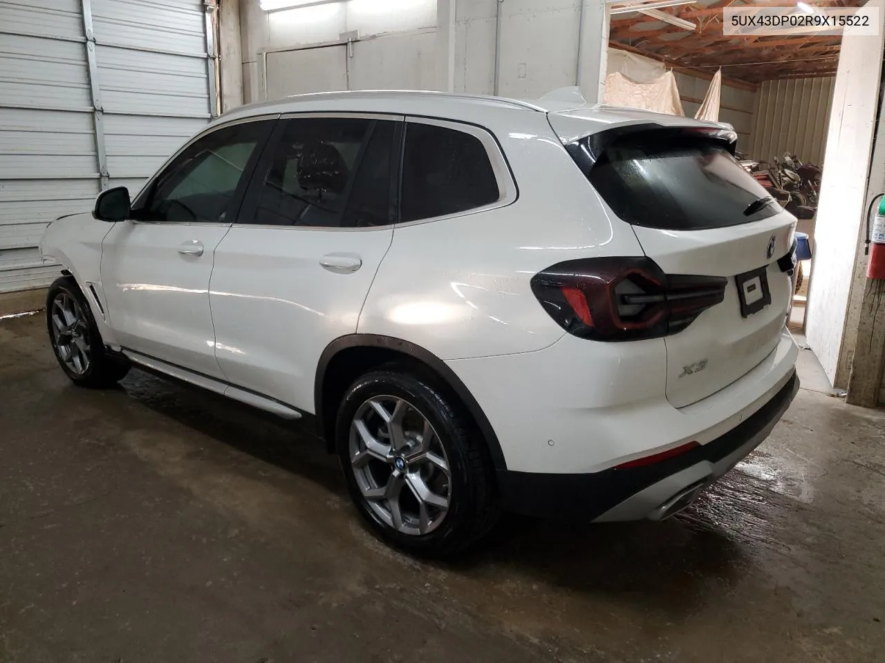 2024 BMW X3 Sdrive30I VIN: 5UX43DP02R9X15522 Lot: 75215734