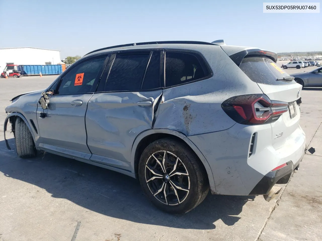 2024 BMW X3 xDrive30I VIN: 5UX53DP05R9U07460 Lot: 77126724