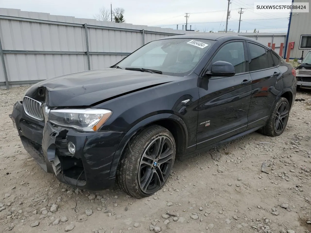 5UXXW5C57F0E88424 2015 BMW X4 xDrive35I