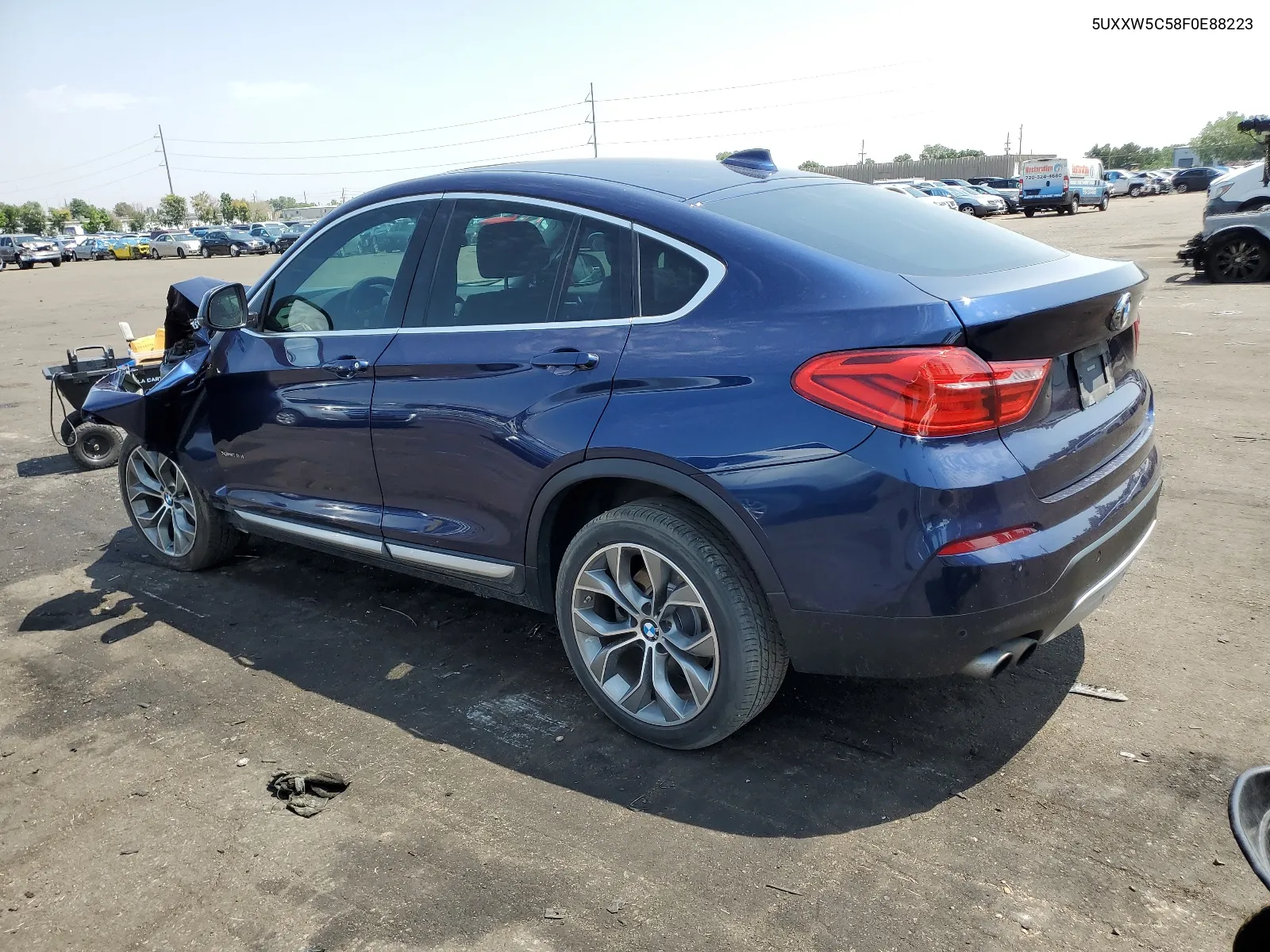 2015 BMW X4 xDrive35I VIN: 5UXXW5C58F0E88223 Lot: 63553724