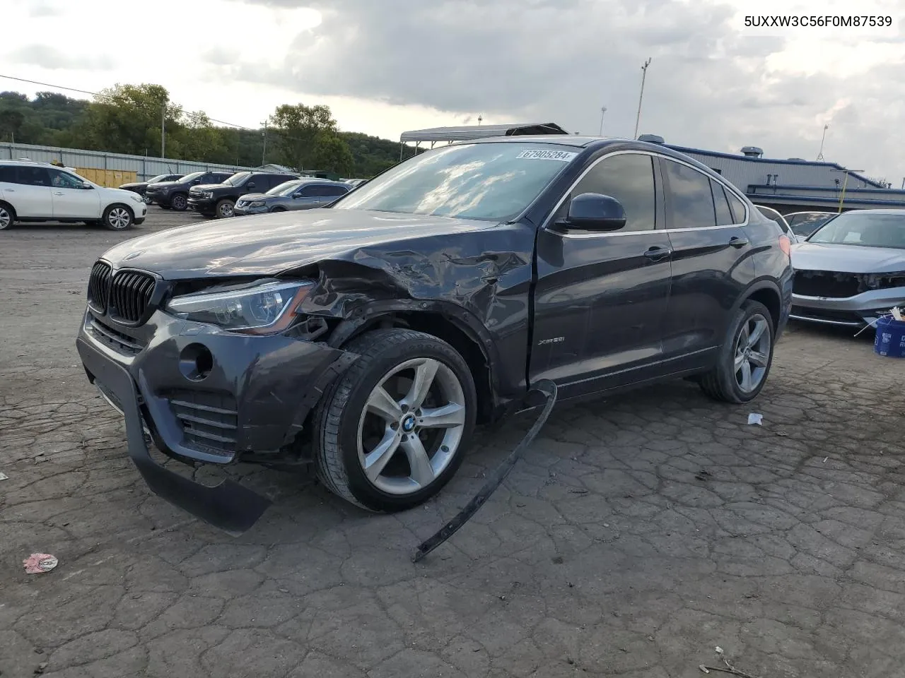 2015 BMW X4 xDrive28I VIN: 5UXXW3C56F0M87539 Lot: 67905284