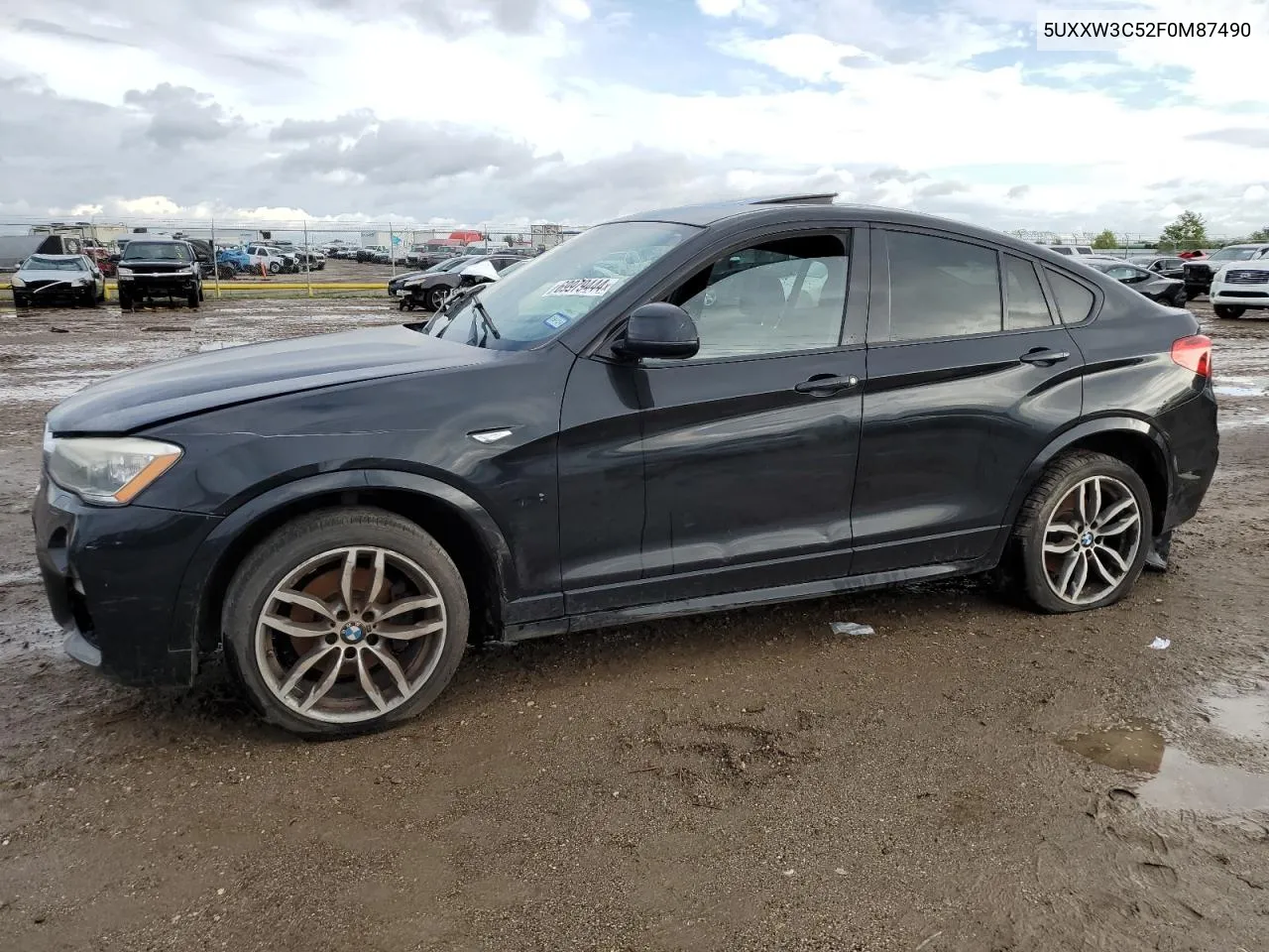 2015 BMW X4 xDrive28I VIN: 5UXXW3C52F0M87490 Lot: 69979444