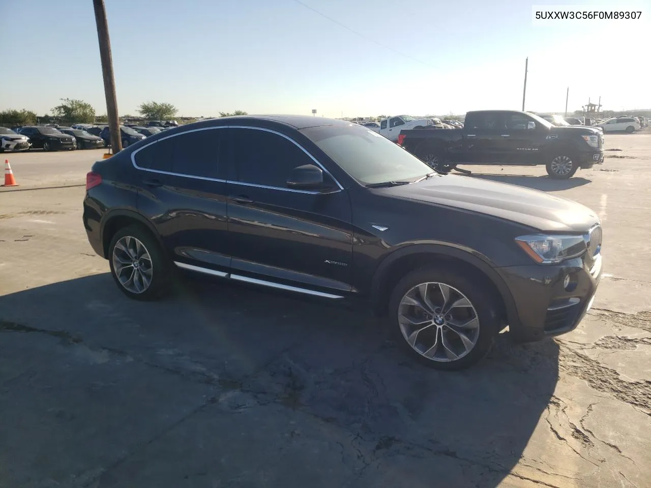 2015 BMW X4 xDrive28I VIN: 5UXXW3C56F0M89307 Lot: 70863214