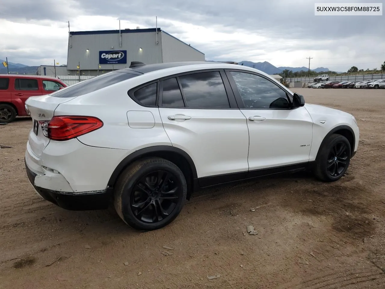 5UXXW3C58F0M88725 2015 BMW X4 xDrive28I