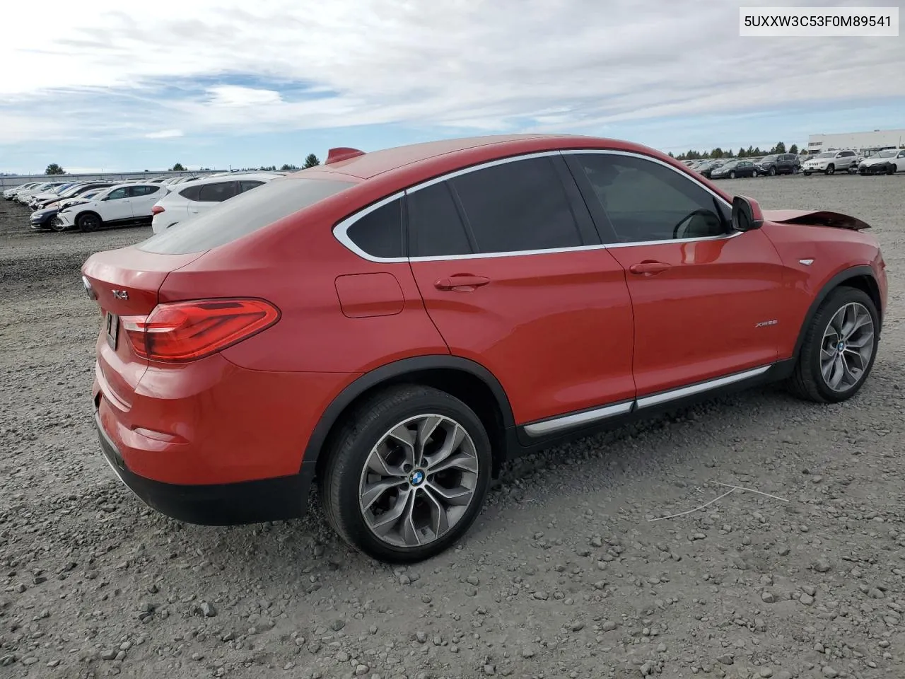 5UXXW3C53F0M89541 2015 BMW X4 xDrive28I