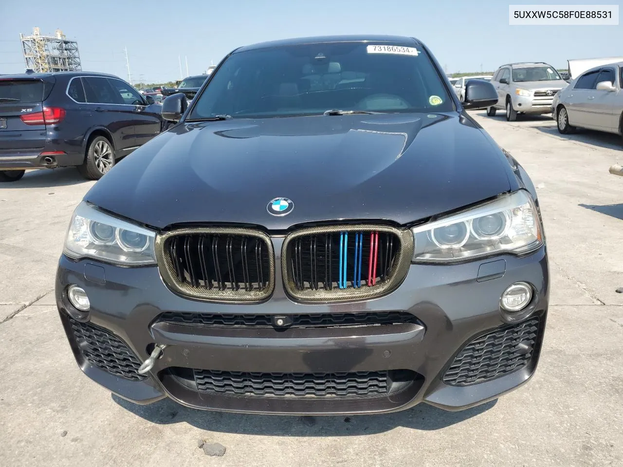 2015 BMW X4 xDrive35I VIN: 5UXXW5C58F0E88531 Lot: 73186534