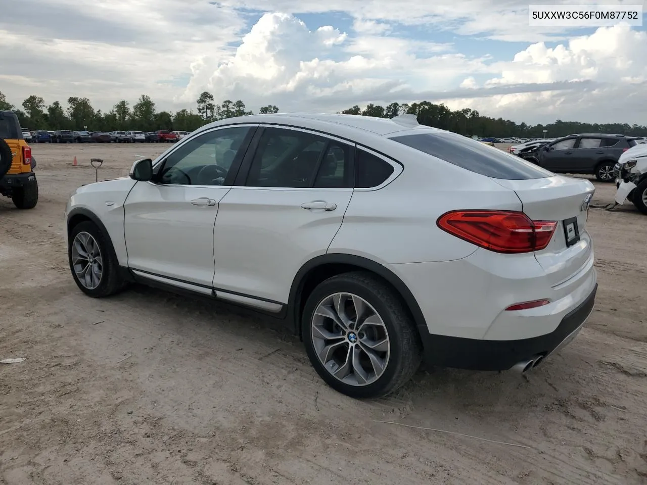 2015 BMW X4 xDrive28I VIN: 5UXXW3C56F0M87752 Lot: 79080904