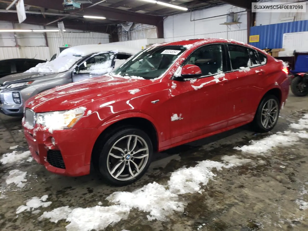 2015 BMW X4 xDrive35I VIN: 5UXXW5C54F0E87098 Lot: 80034854