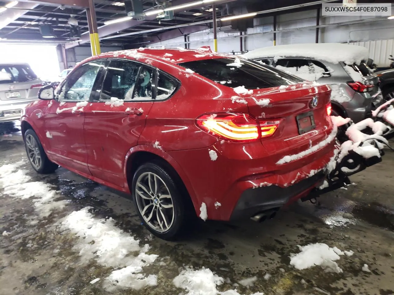 2015 BMW X4 xDrive35I VIN: 5UXXW5C54F0E87098 Lot: 80034854