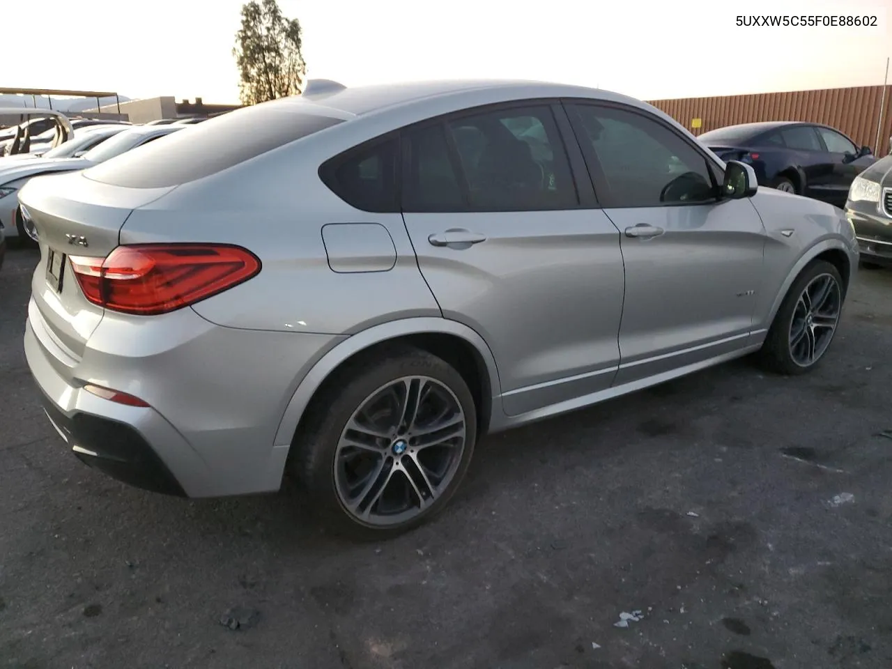 2015 BMW X4 xDrive35I VIN: 5UXXW5C55F0E88602 Lot: 80080974