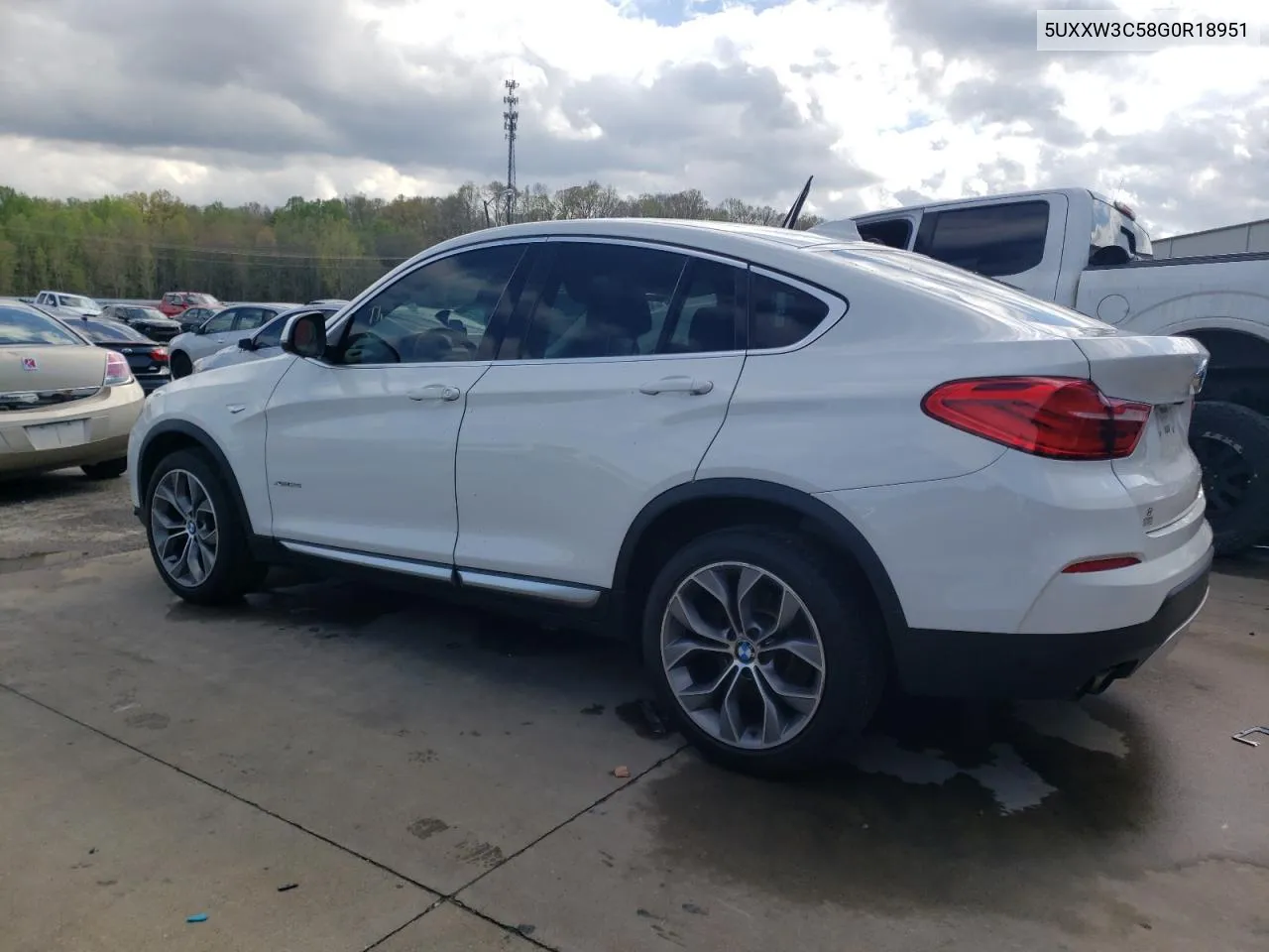 2016 BMW X4 xDrive28I VIN: 5UXXW3C58G0R18951 Lot: 50069944