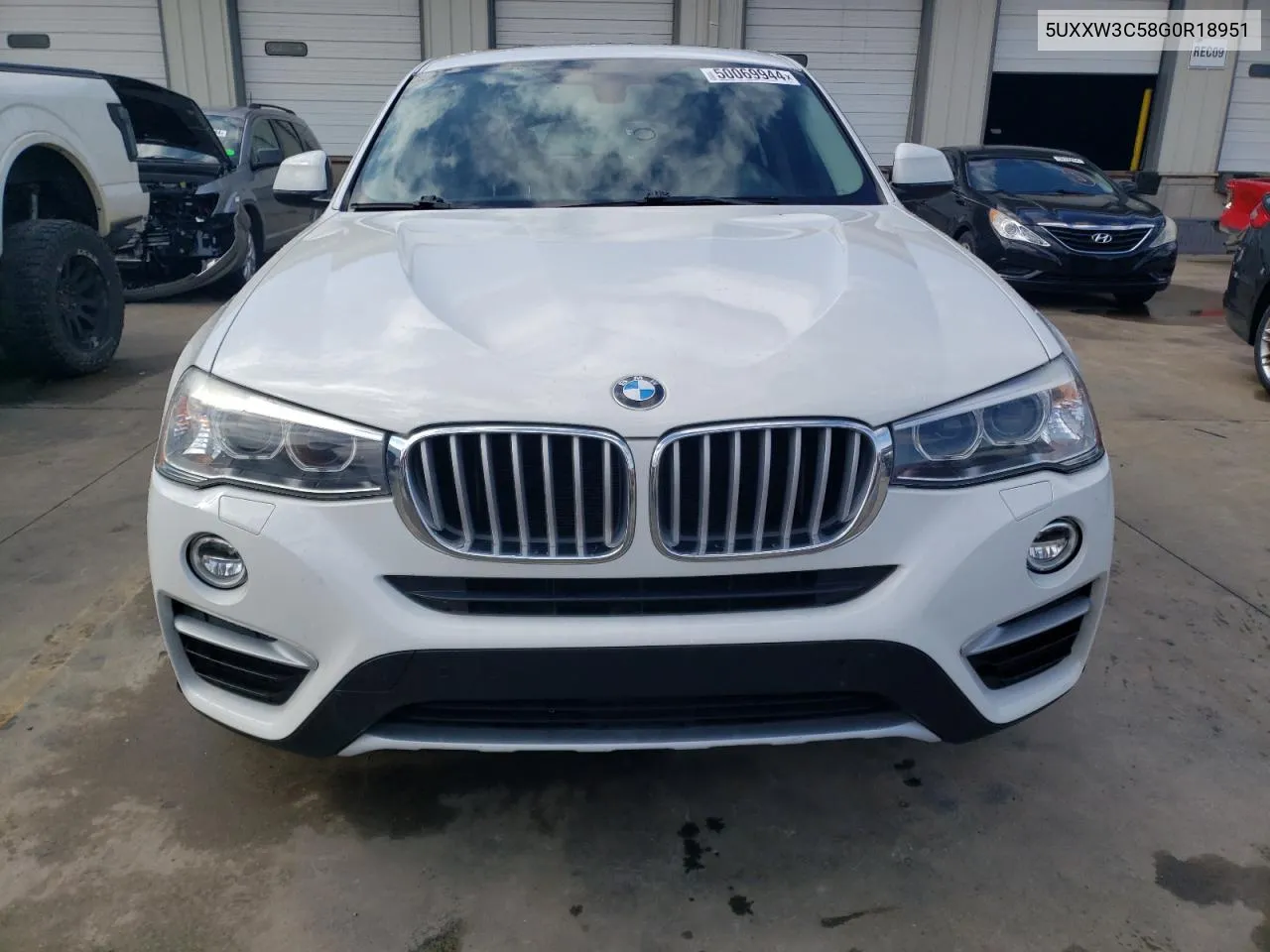 2016 BMW X4 xDrive28I VIN: 5UXXW3C58G0R18951 Lot: 50069944