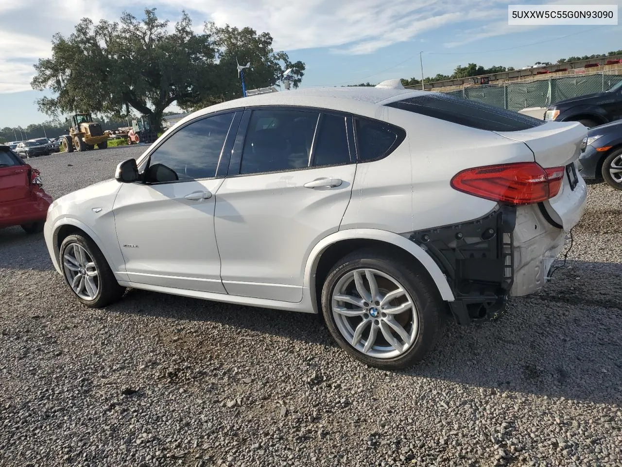 2016 BMW X4 xDrive35I VIN: 5UXXW5C55G0N93090 Lot: 60824484