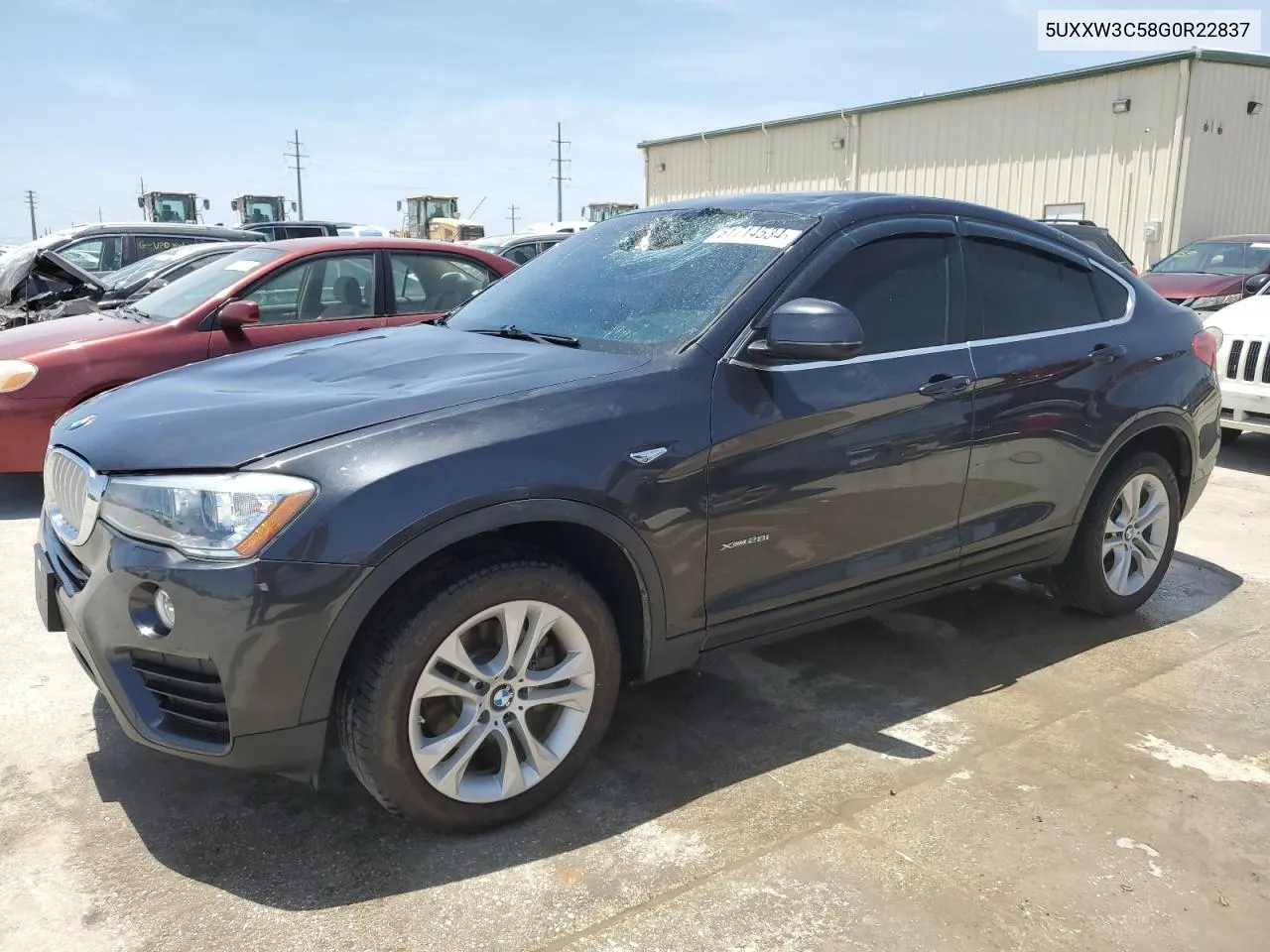 2016 BMW X4 xDrive28I VIN: 5UXXW3C58G0R22837 Lot: 61714534