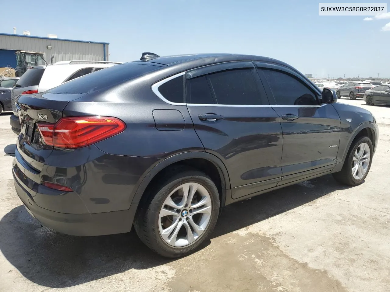 5UXXW3C58G0R22837 2016 BMW X4 xDrive28I