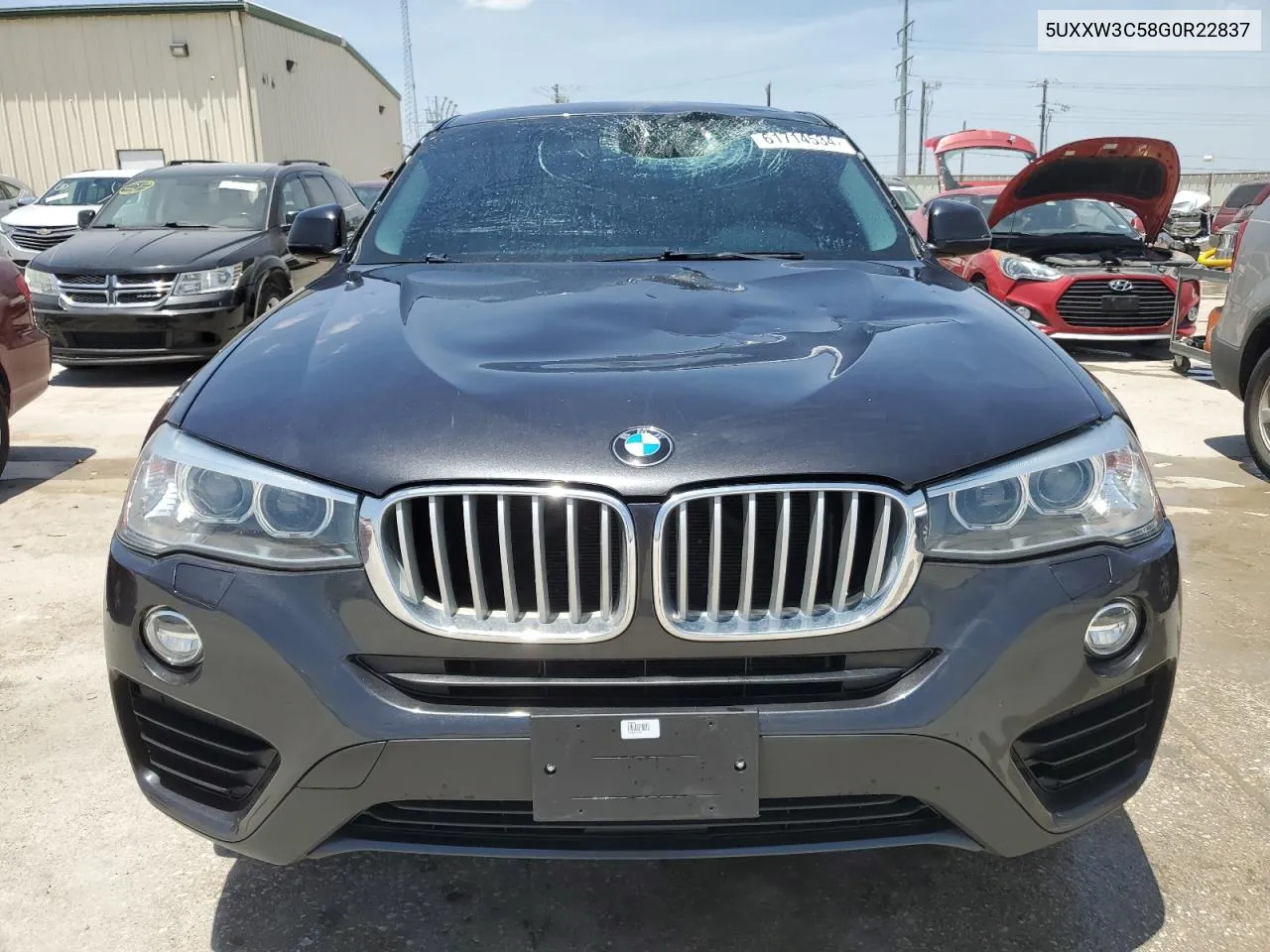 2016 BMW X4 xDrive28I VIN: 5UXXW3C58G0R22837 Lot: 61714534