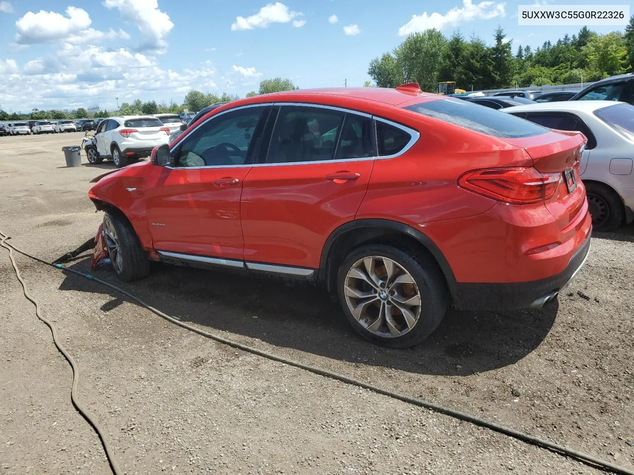 2016 BMW X4 xDrive28I VIN: 5UXXW3C55G0R22326 Lot: 64574974