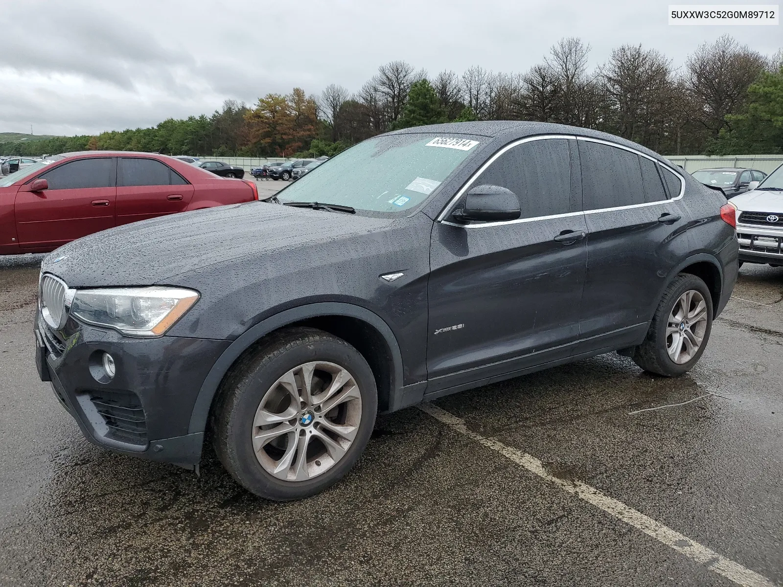 2016 BMW X4 xDrive28I VIN: 5UXXW3C52G0M89712 Lot: 65627914