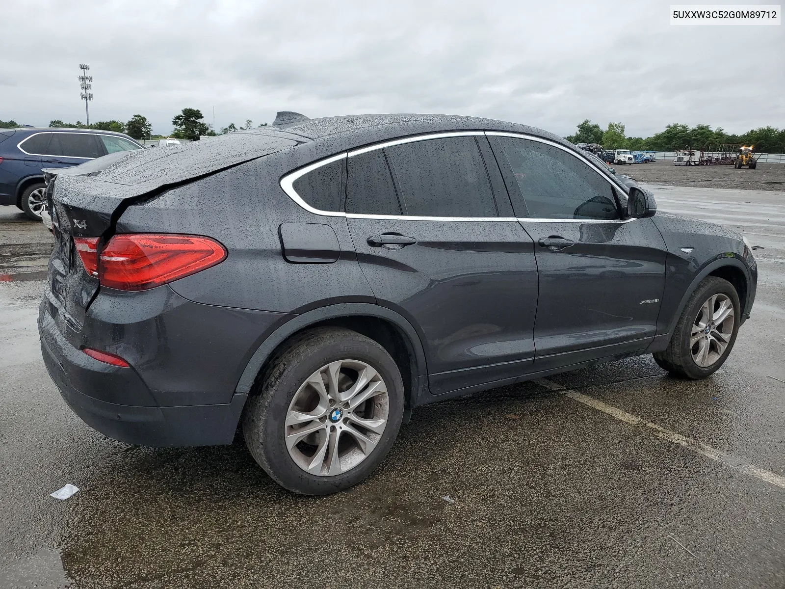 2016 BMW X4 xDrive28I VIN: 5UXXW3C52G0M89712 Lot: 65627914