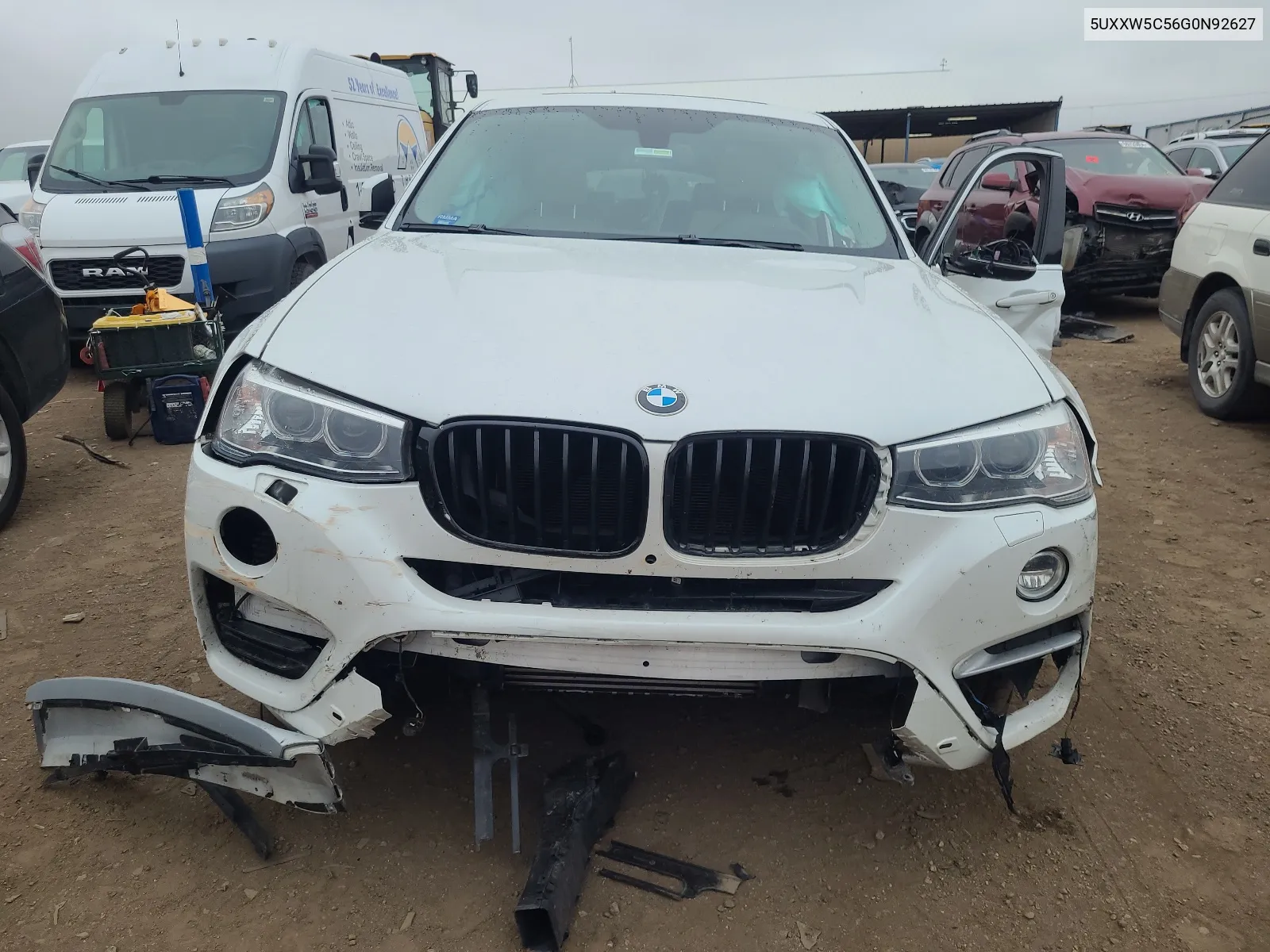 2016 BMW X4 xDrive35I VIN: 5UXXW5C56G0N92627 Lot: 65945574