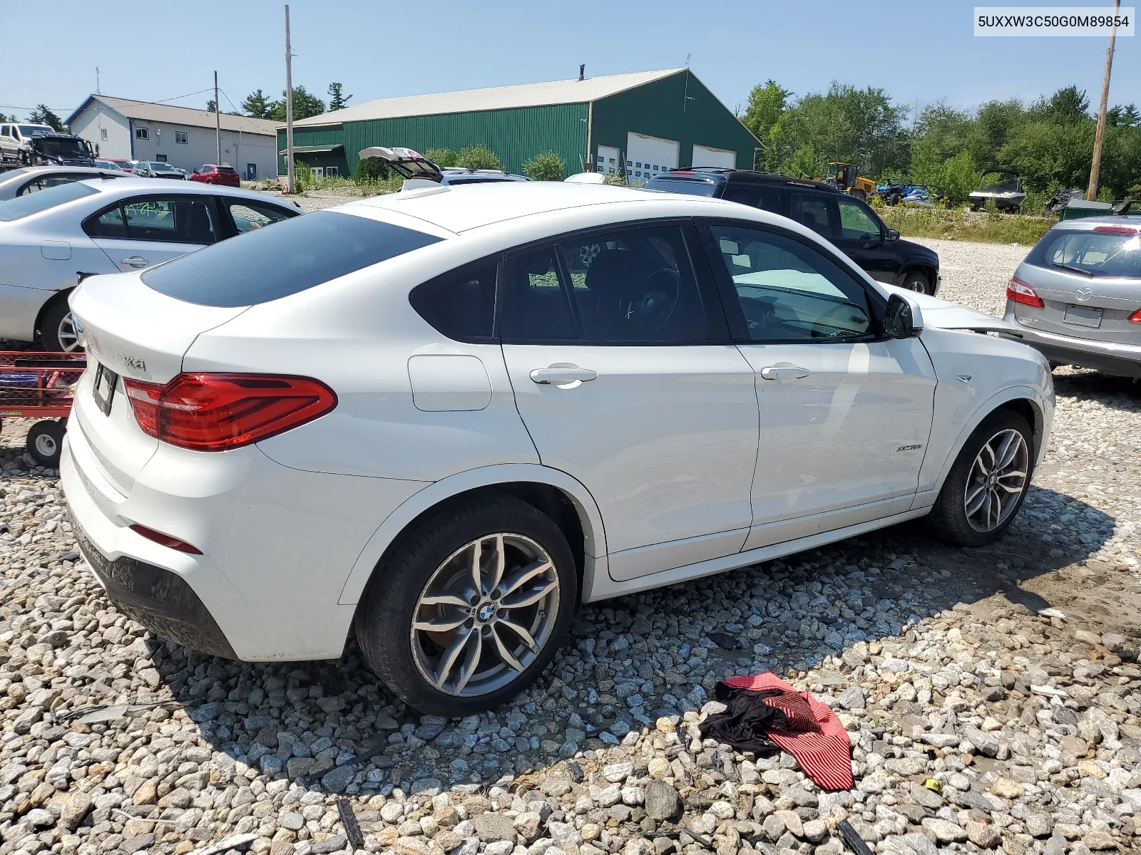 2016 BMW X4 xDrive28I VIN: 5UXXW3C50G0M89854 Lot: 65956094