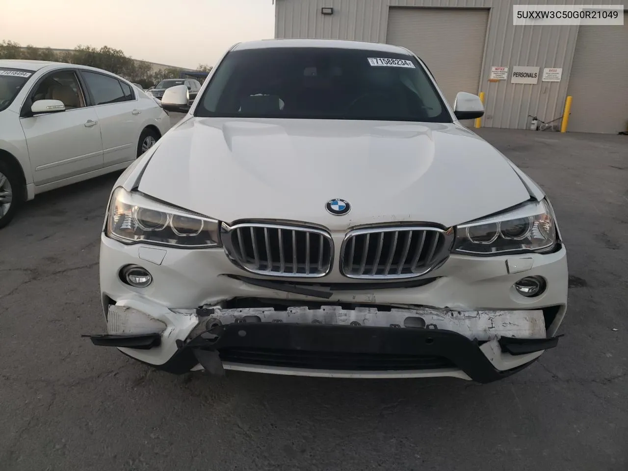 2016 BMW X4 xDrive28I VIN: 5UXXW3C50G0R21049 Lot: 71588234