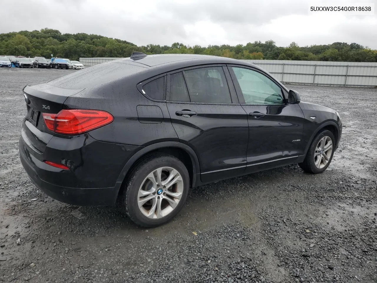 2016 BMW X4 xDrive28I VIN: 5UXXW3C54G0R18638 Lot: 71831304