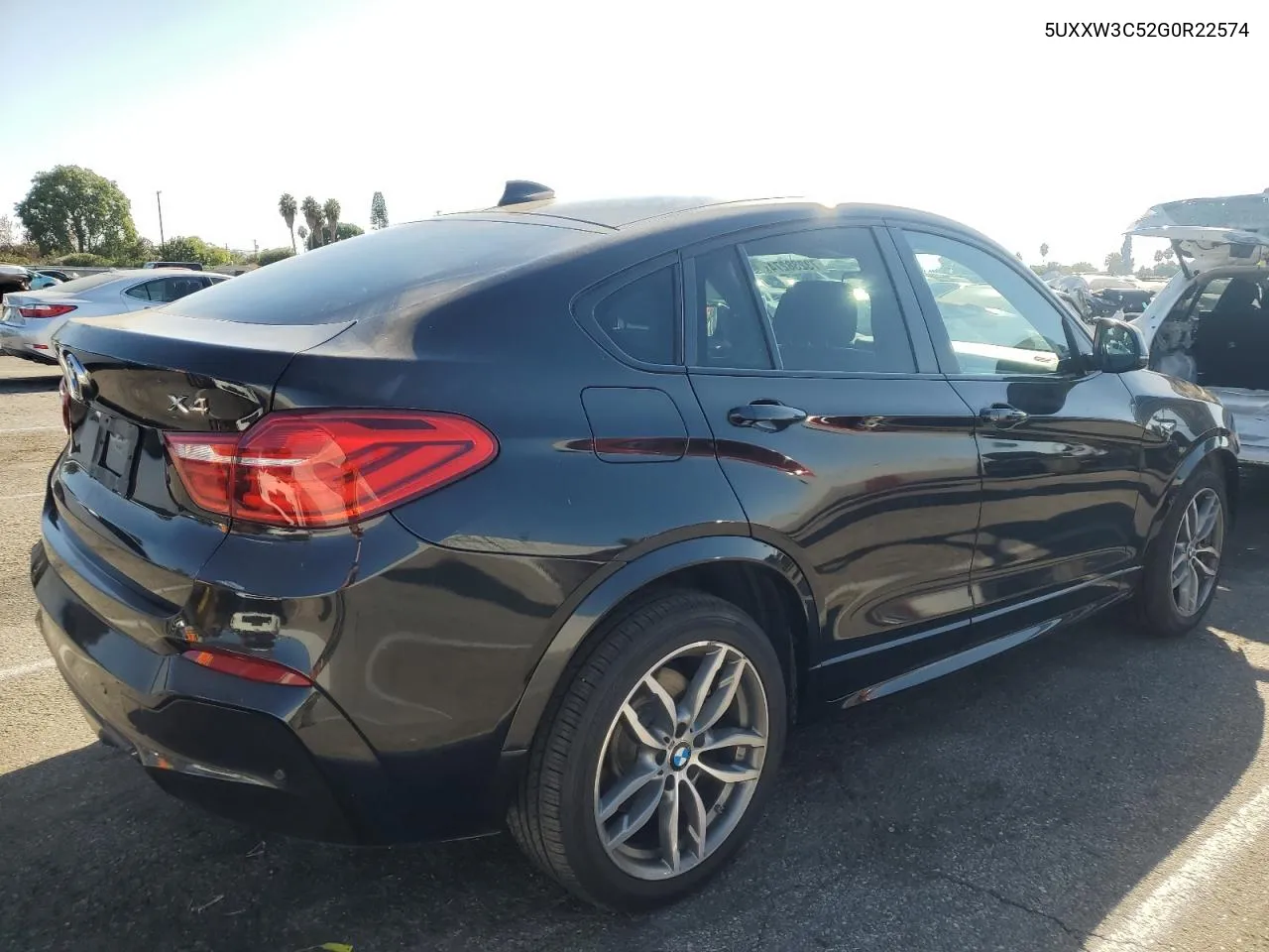 2016 BMW X4 xDrive28I VIN: 5UXXW3C52G0R22574 Lot: 73238274